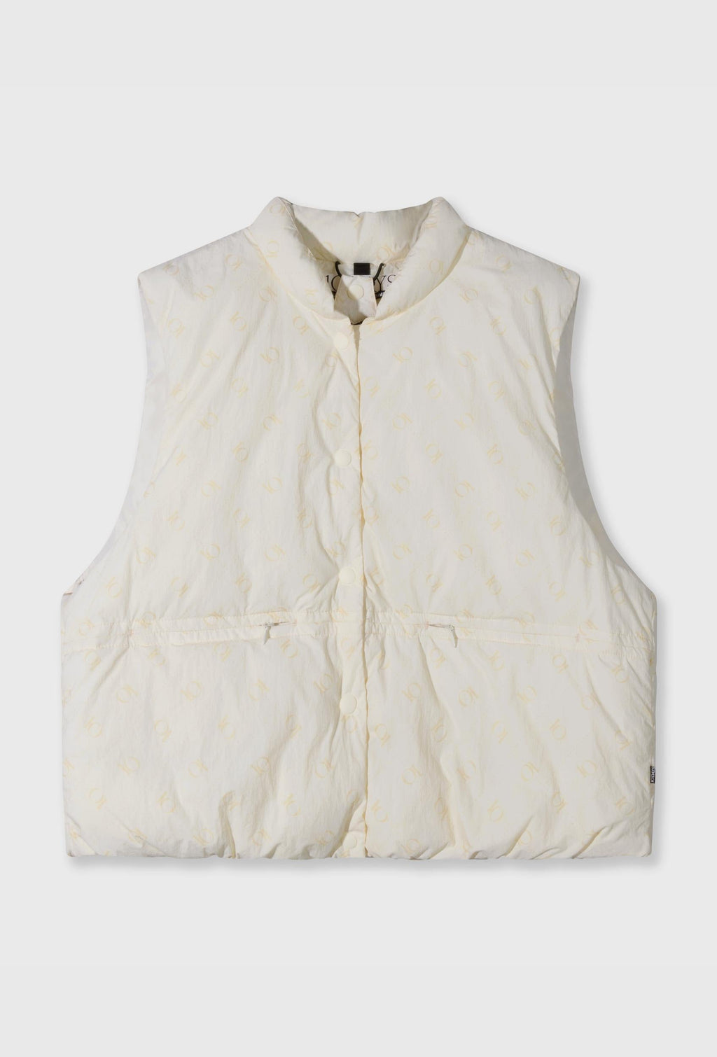 10DAYS – padded vest monogram – Chaleco acolchado de mujer – Estilo casual – Tallas M, L – vista adicional