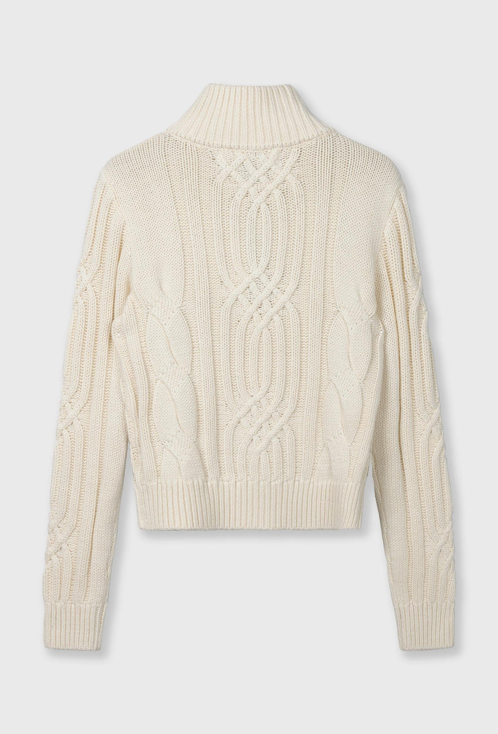 10DAYS – cable knit zip – Jersey de mujer – Estilo casual – Tallas M, L – vista adicional