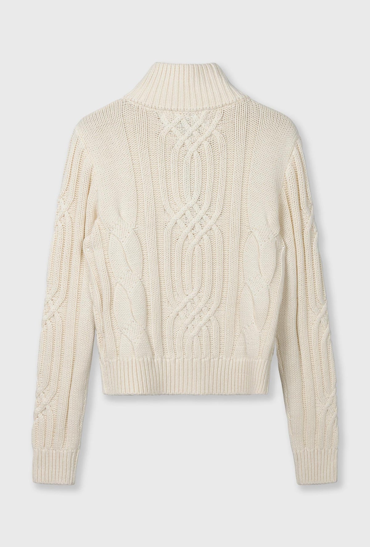 10DAYS – cable knit zip – Jersey de mujer – Estilo casual – Tallas M, L – vista adicional