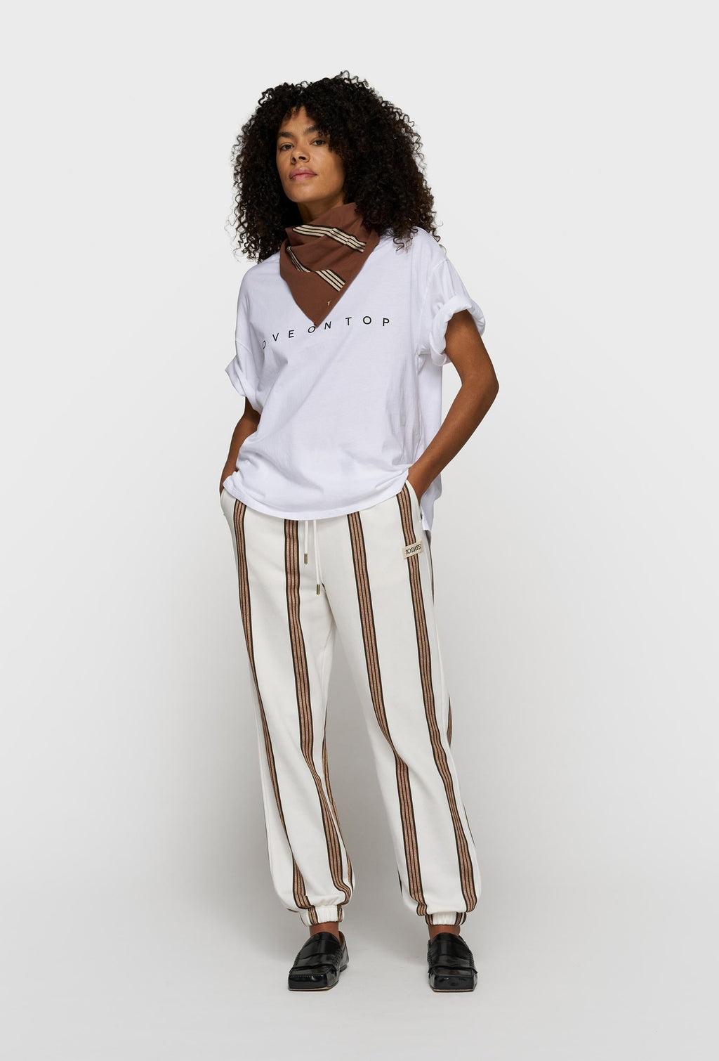 10DAYS – love tee – Camiseta de mujer – Estilo casual – Talla L – vista adicional