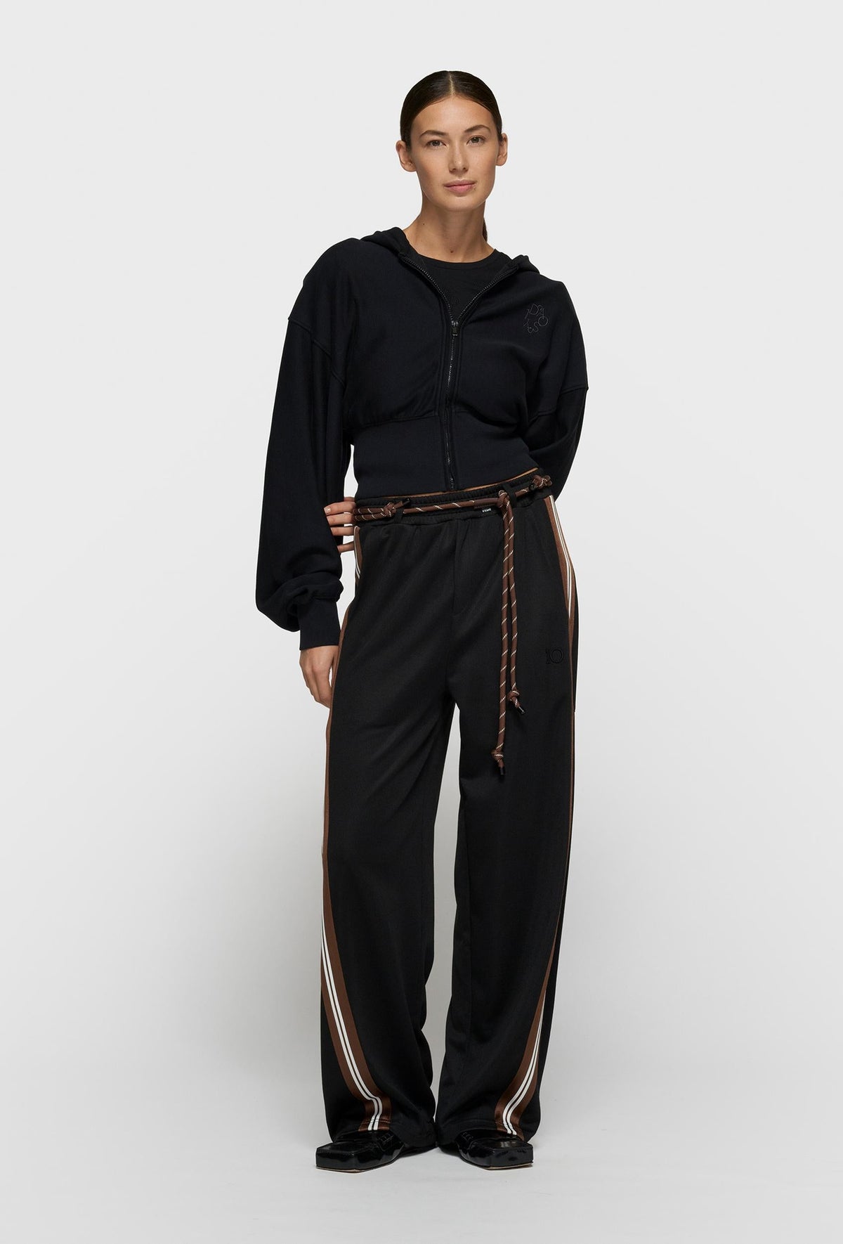 10DAYS – ballet zip hoodie – Sudadera de mujer – Estilo casual – Tallas M, L – vista adicional