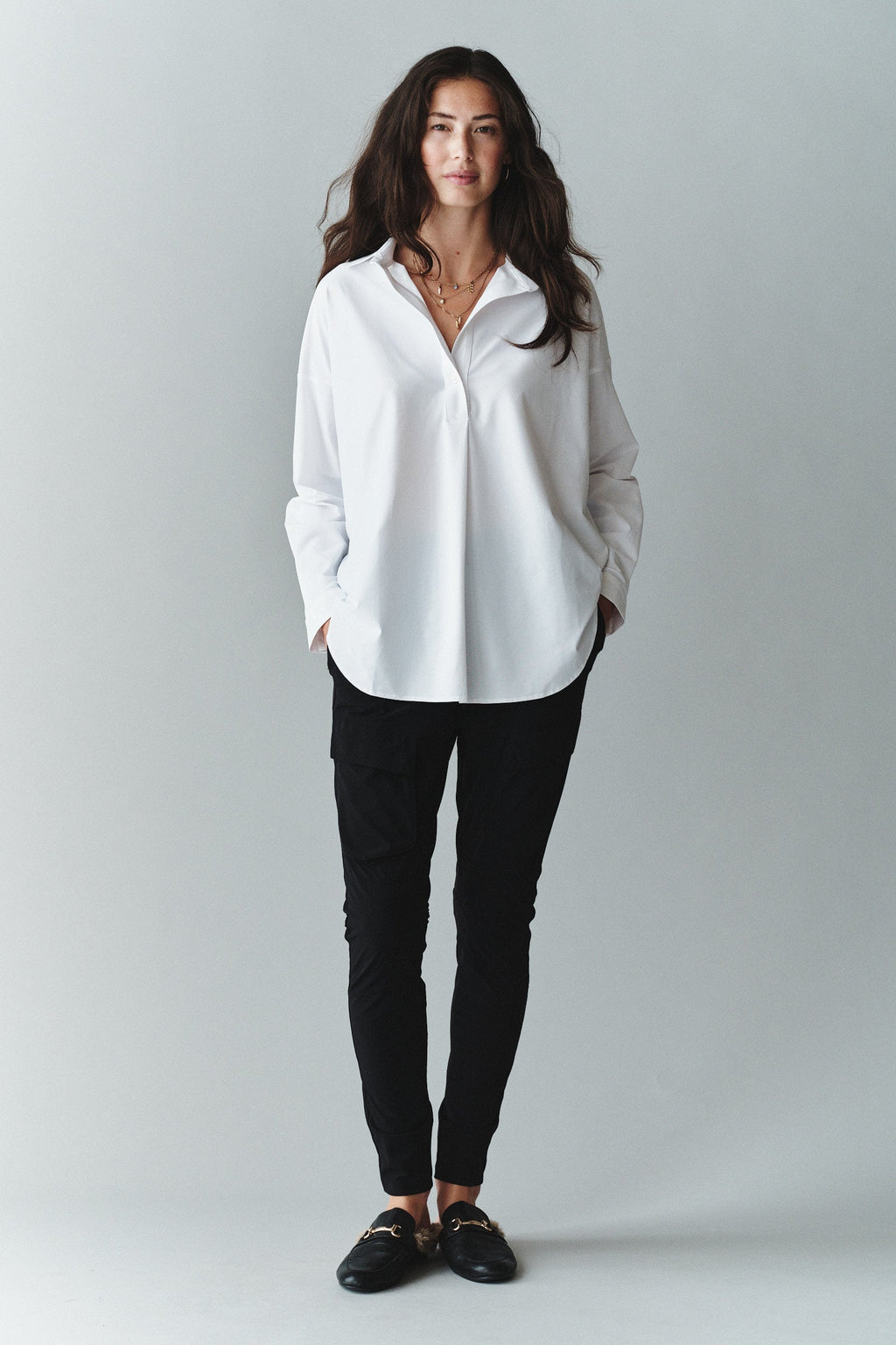 PENN&INK N.Y. MAGDA Blusa de mujer – Estilo casual elegante – Tallas 36, 38, 40, 42, 44 – vista adicional