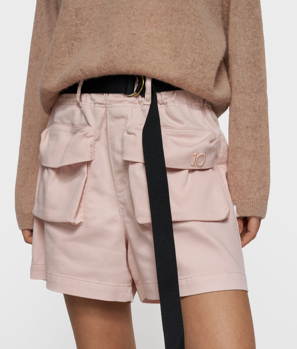 10DAYS Utility Shorts – Bermudas de mujer – Estilo casual – Talla XL – vista adicional