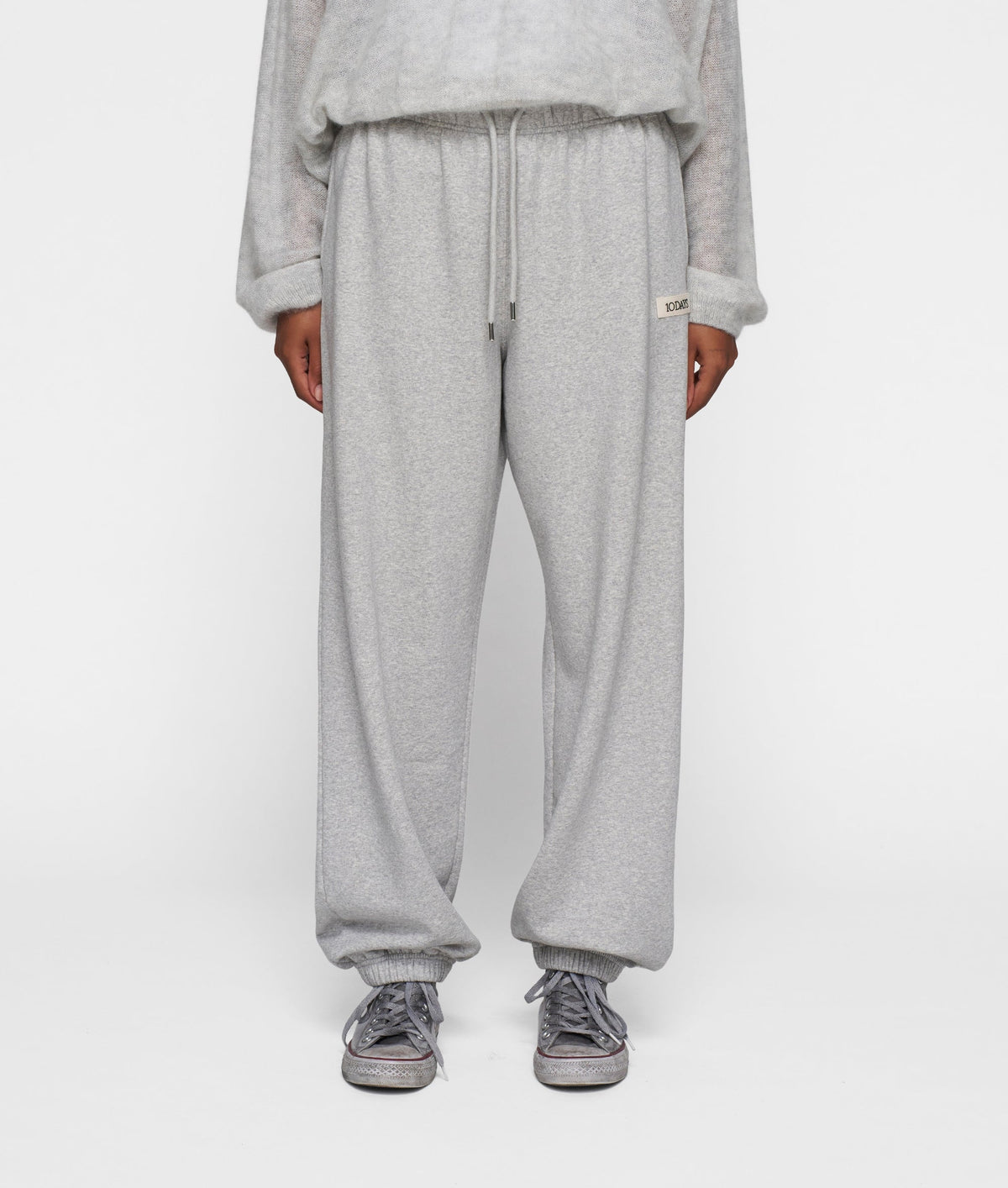 10DAYS The Bar Jogger Fleece – Pantalón de mujer jogger – Estilo confort – Tallas XS, S, M – vista adicional