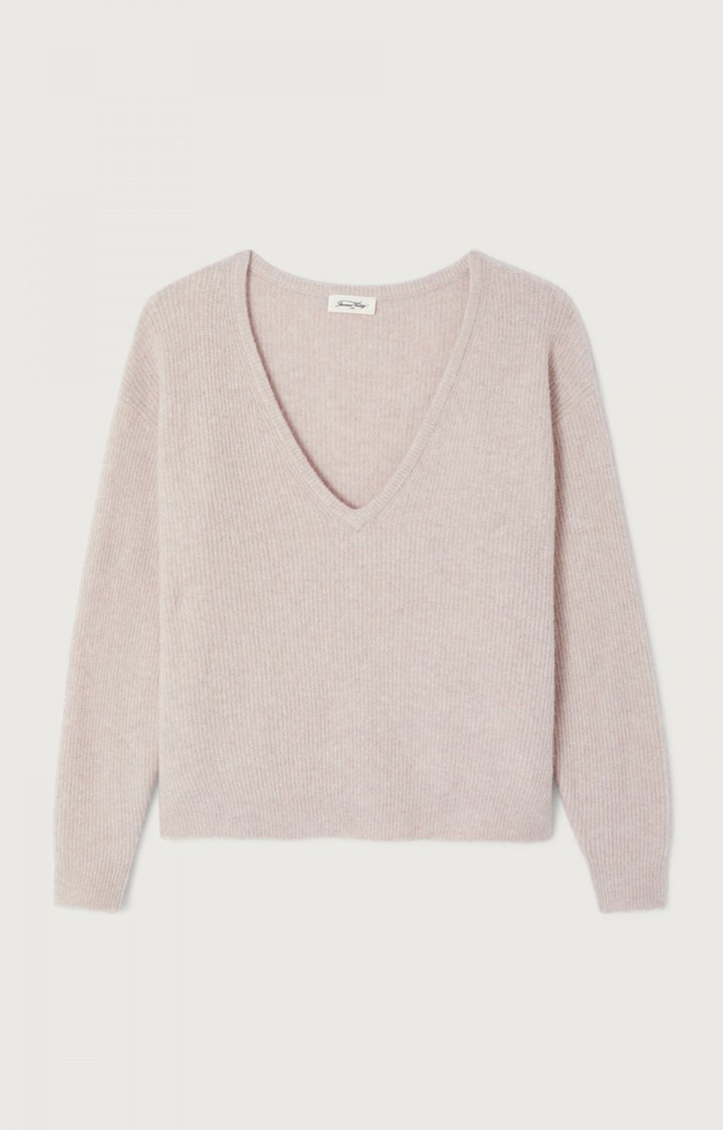 American Vintage DAM18JH26 – Jersey de mujer de manga larga y corte amplio – Estilo casual – Tallas XS/S, M/L – vista adicional