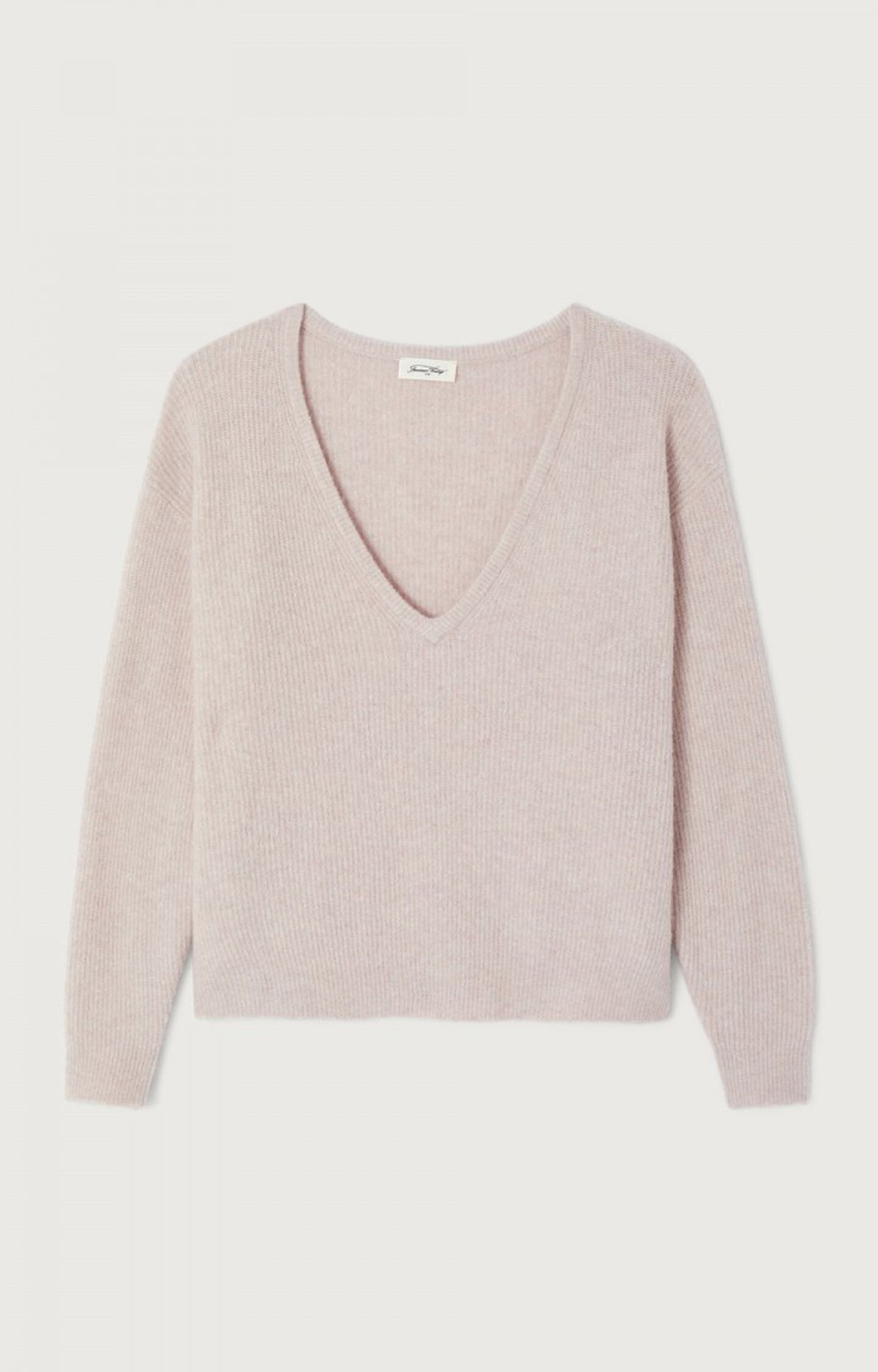 American Vintage DAM18JH26 – Jersey de mujer de manga larga y corte amplio – Estilo casual – Tallas XS/S, M/L – vista adicional