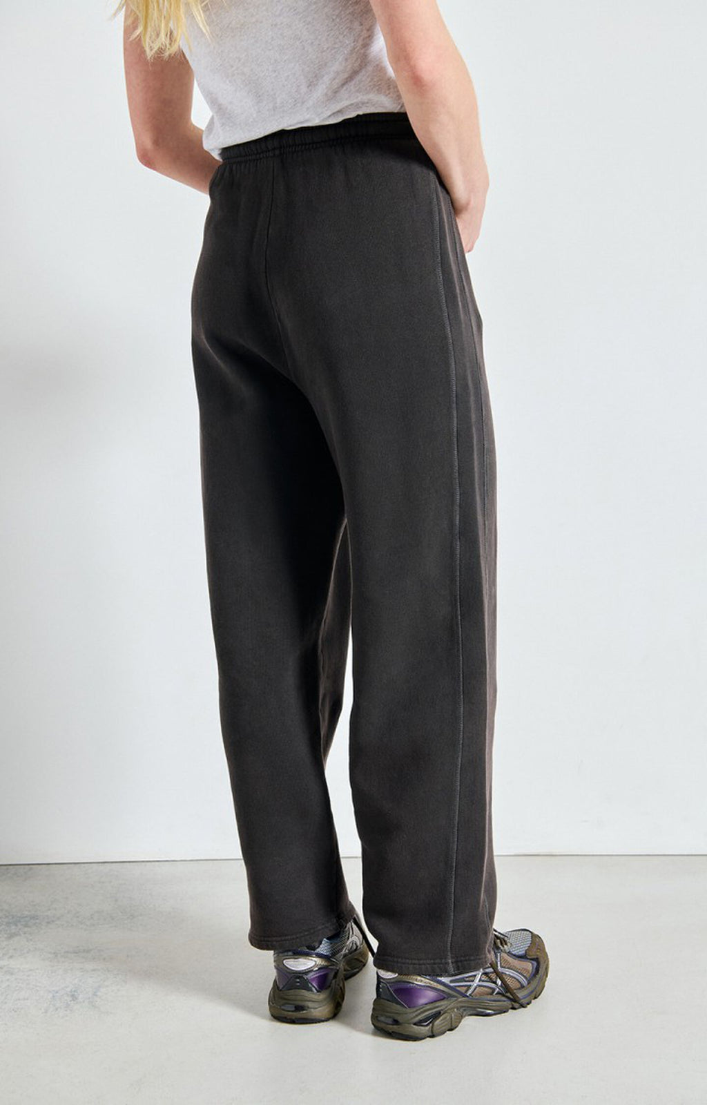 American Vintage IZU05AH26 – Pantalón jogger de mujer de corte amplio – Estilo confort – Tallas XS, S, M, L – vista adicional