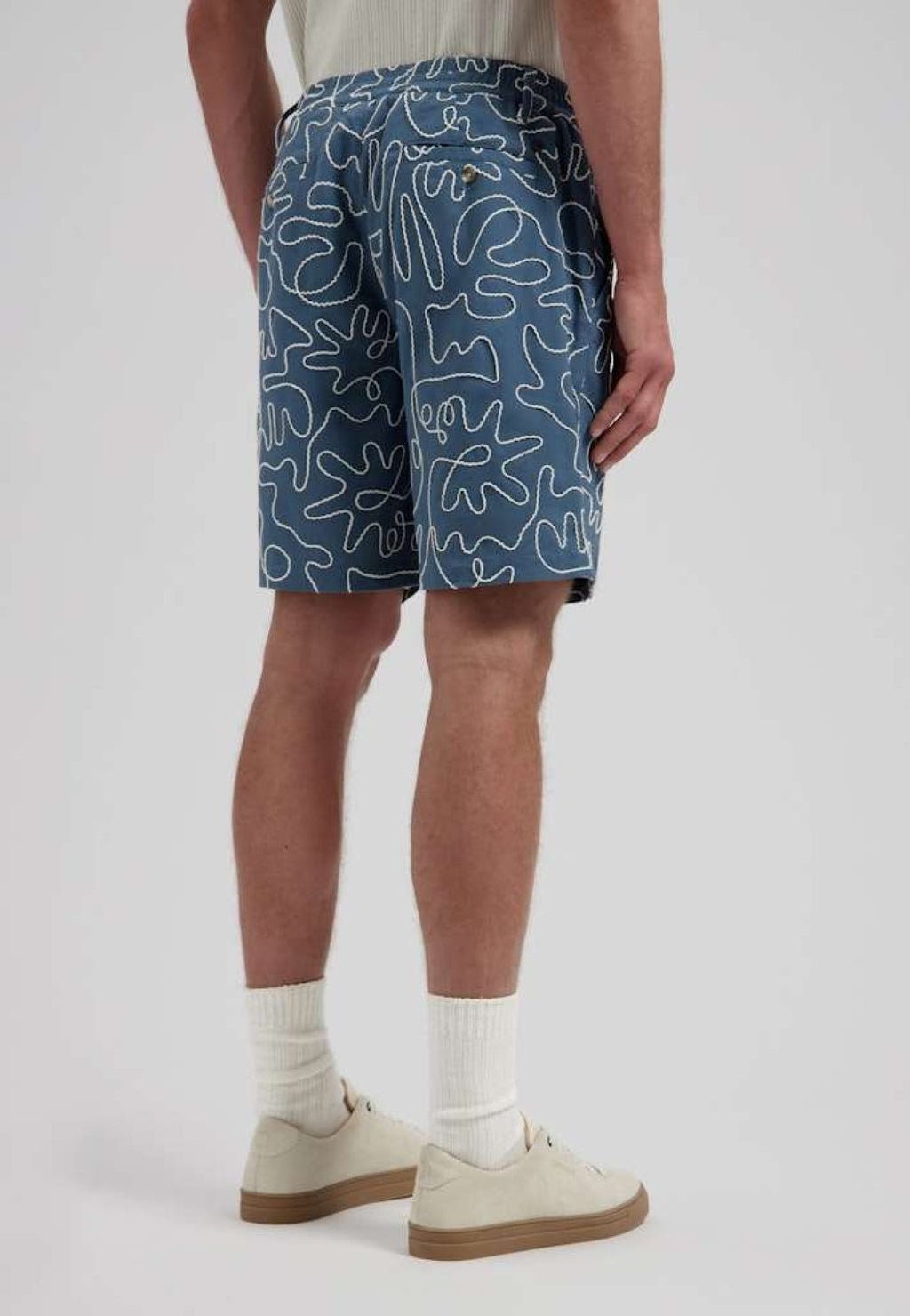 DSTREZZED – DS_Logan Rope Short – Bermudas para hombre – Estilo mediterráneo – Tallas 29, 30, 31, 32 – vista adicional