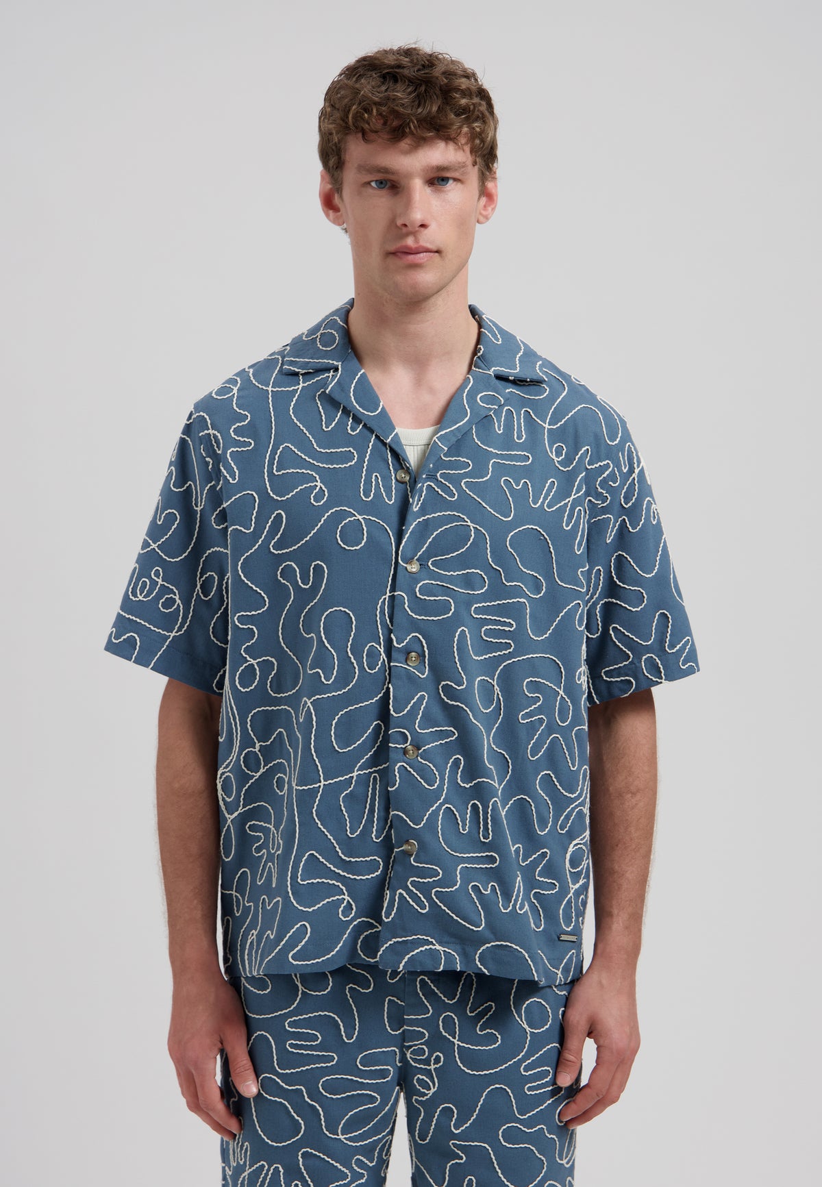 DSTREZZED – DS_Leo Resort Shirt – Camisa para hombre – Estilo mediterráneo – Tallas L, M, S, XL – vista adicional